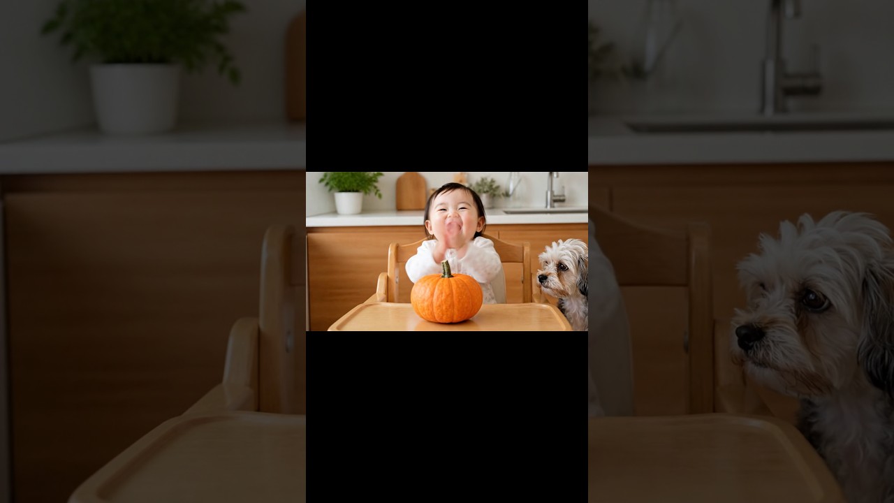 Let's Talk with Baby] Can You Say Pumpkin? 🎃 #Shorts