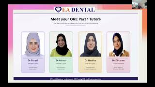 ORE   LDS  1 Webinar