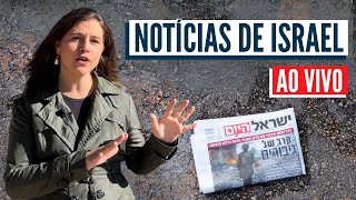 O QUE ESTÁ ACONTECENDO EM ISRAEL? Israel com Aline ao vivo (Hoje ao meio dia)