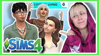 I created Sims for my Cottage Living! ?