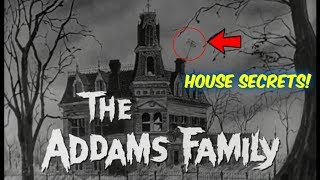 The ADDAMS Family--Family Mansion Exterior Secrets! Where is the House Today?