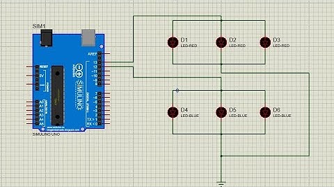 Police Siren Simulation in Proteus 8 |Arduino UNO Code Tutorial. #arduino #proteus8 #policesiren