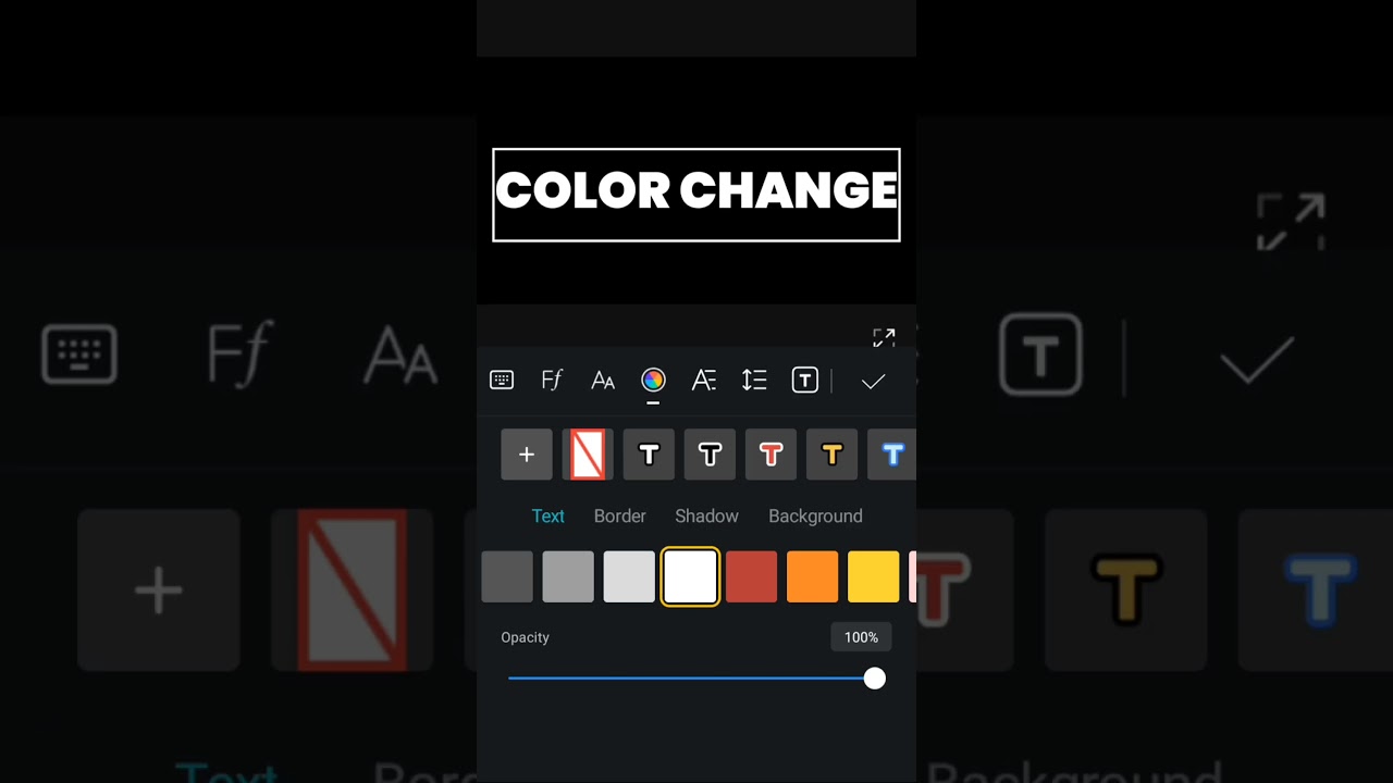 Color Change Text animation - VN Video editor (tutorial)
