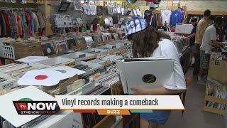 Vinyl records making a comeback