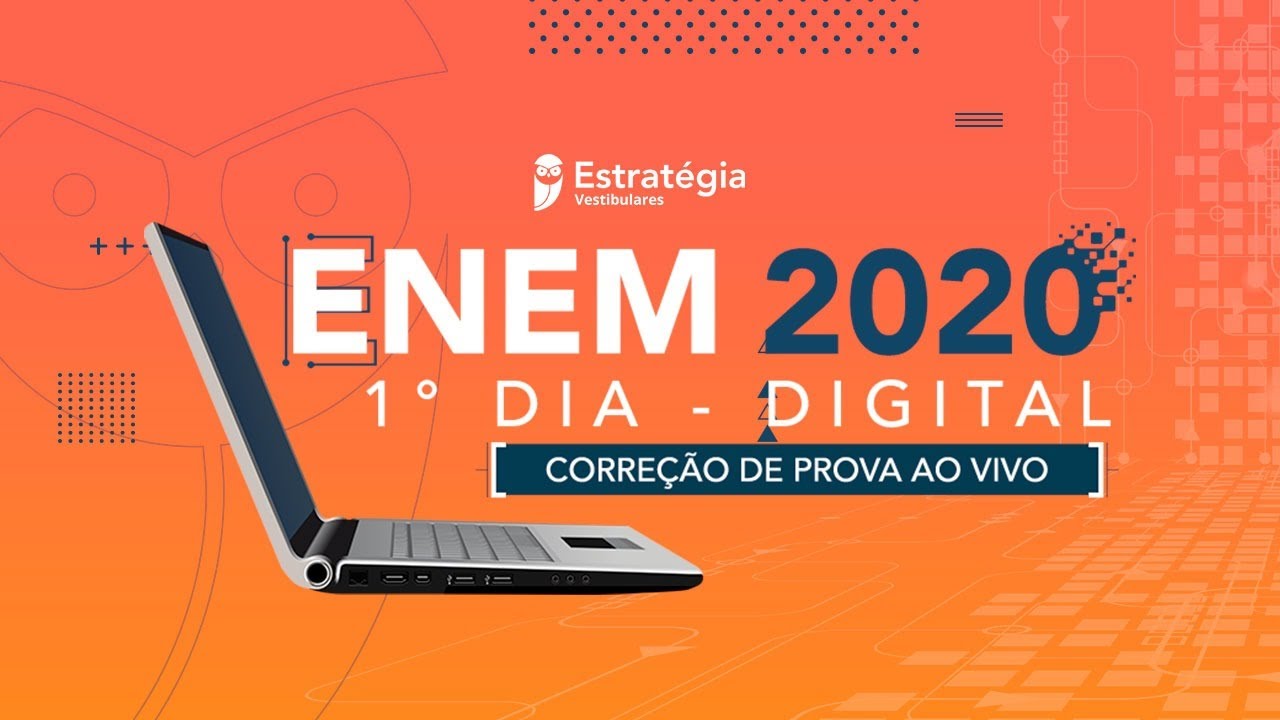 GABARITO ENEM DIGITAL 2020 1° DIA – Correção de prova - YouTube