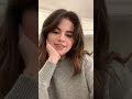 Selena gomez  instagram live stream  may 01 2020