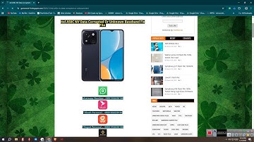 itel A50C NV Data Corrupted Or Unknown Baseband Fix File