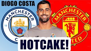 Man City vs Man United Transfer Battle for Diogo Costa! Who Will Win the Race for Porto Goalkeeper?