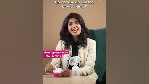 How to use the electric breast pump | Featuring Lactation Expert Sonali Shivlani