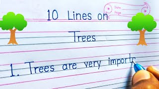 10 Lines On Tree 10 Lines Essay On Tree Essay On Tree Tree Par 10 Lines Essay