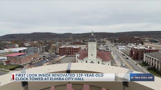 First look inside renovated clock tower at Elmira City Hall