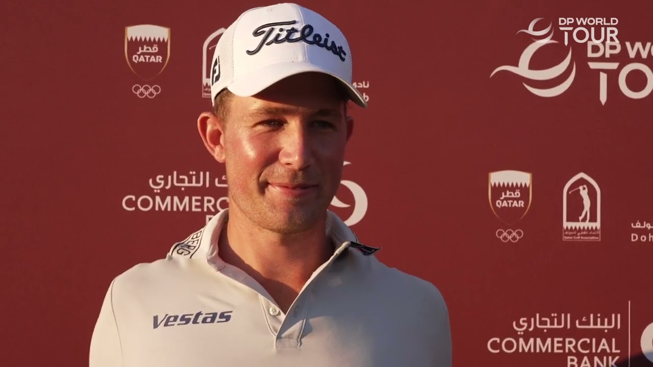 Niklas Norgaard Friday Quotes 2024 Commercial Bank Qatar Masters © DP World Tour
