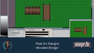 How to create Bridges with Pixel Art || Aseprite || Pixel Art Tutorial || GameDev