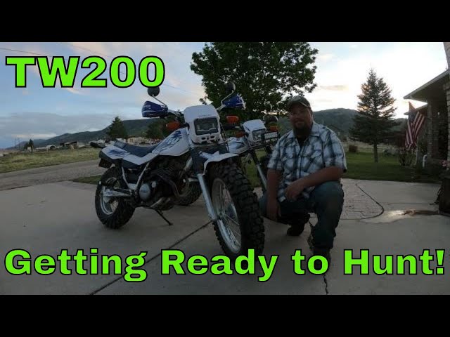 TW200: Getting the Tdub ready for the Hunts! - YouTube TW200: Getting the Tdub ready for the Hunts! - YouTube