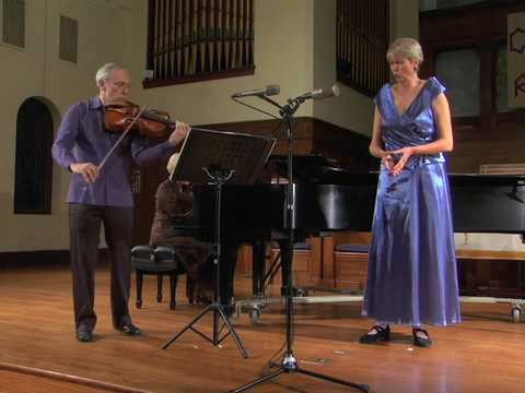 Karen Clark, Contralto, performs Brahm's "Geistliches Wiegenlied"