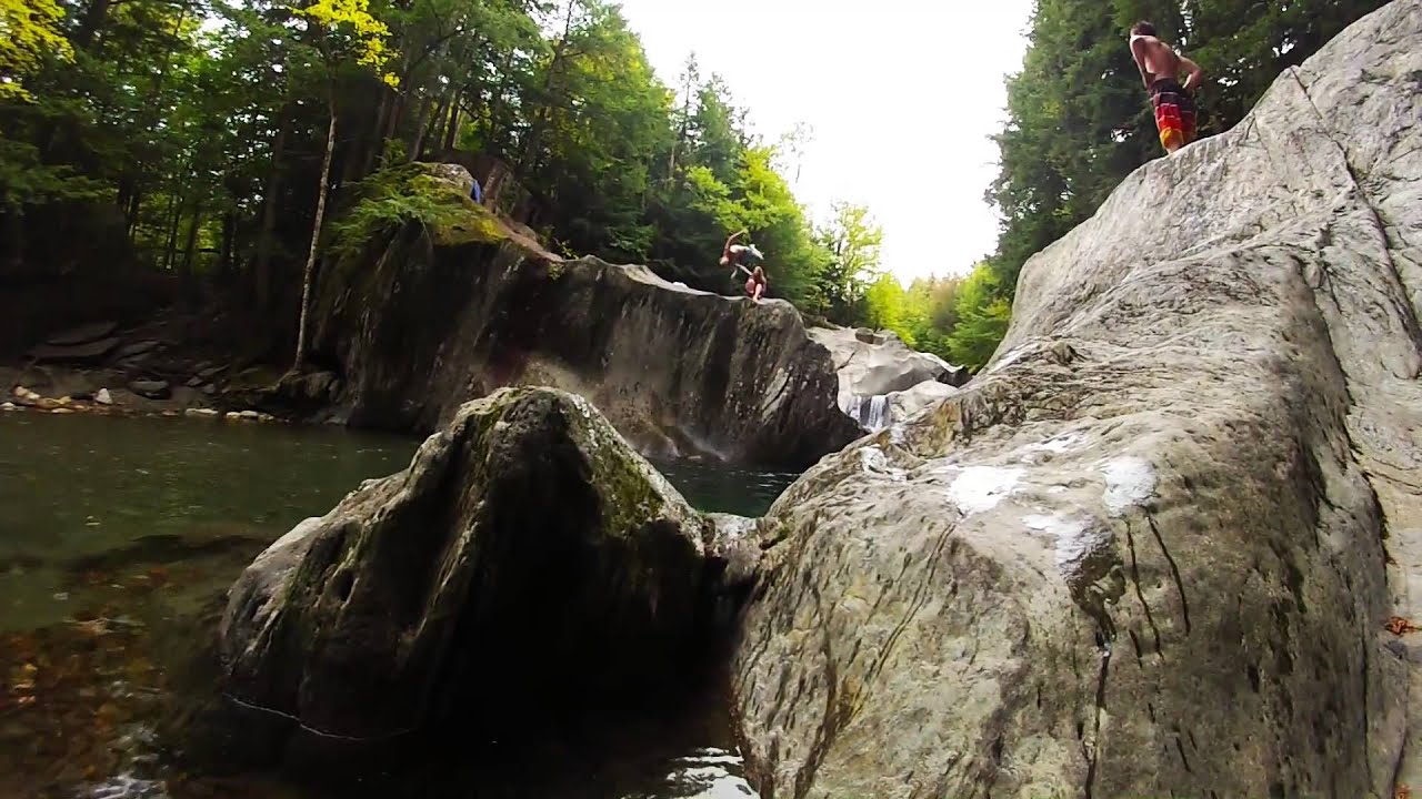 Vermont Cliff Jumping YouTube