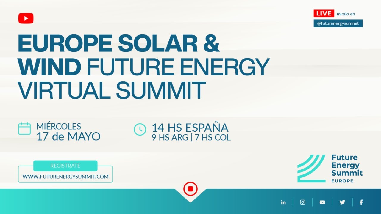 Europe Solar & Wind Future Energy Virtual Summit - YouTube