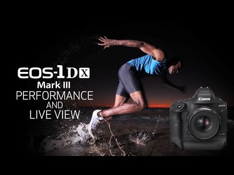 Canon Eos 1d X Mark Iii Performance Live View Youtube