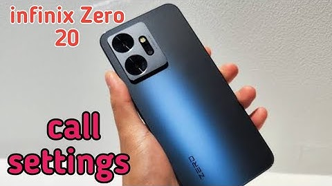 Infinix Zero 20, Smart Call Feature , Smart Call Setting In Infinix Zero 20,