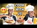 COOKING WITH AHZEE AND AYDEN