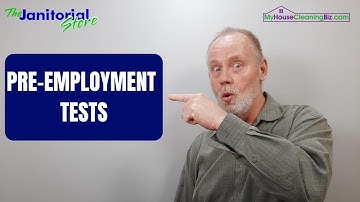 Pre Employment Tests | The Janitorial Store