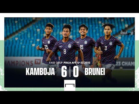 Highlights Piala AFF U-23 2022: Kamboja U-23 vs Brunei U-23