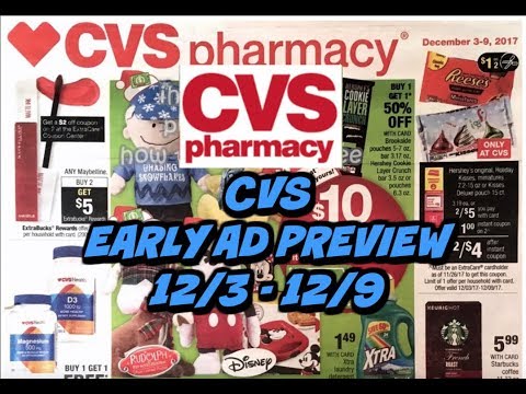 CVS AD PREVIEW FOR 12/3 – 12/9 | GREAT DEALS!!!