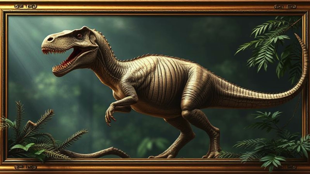 Dinosaur - TV Art - Screensaver - Wallart - Frame Art