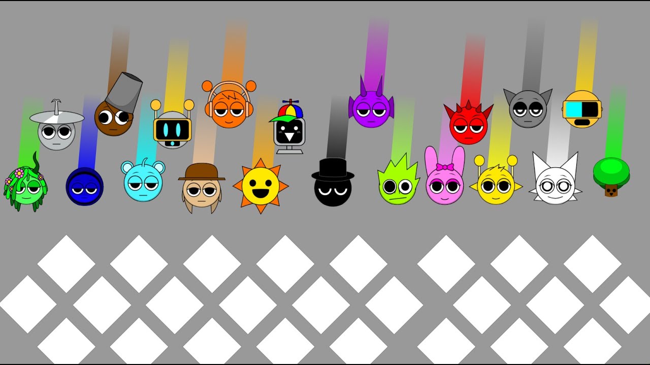 SPRUNKI Marble Race - Who Will Be The winner ? #sprunkimarblerace