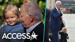 President Joe Biden Twins With 2-Year-Old Grandson Beau