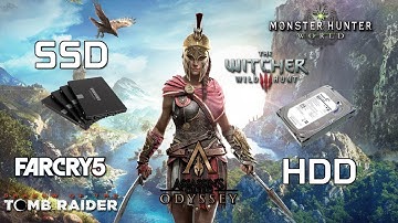 SSD vs HDD Game Loading Times - Test in 5 Games