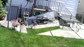ups guy throws package