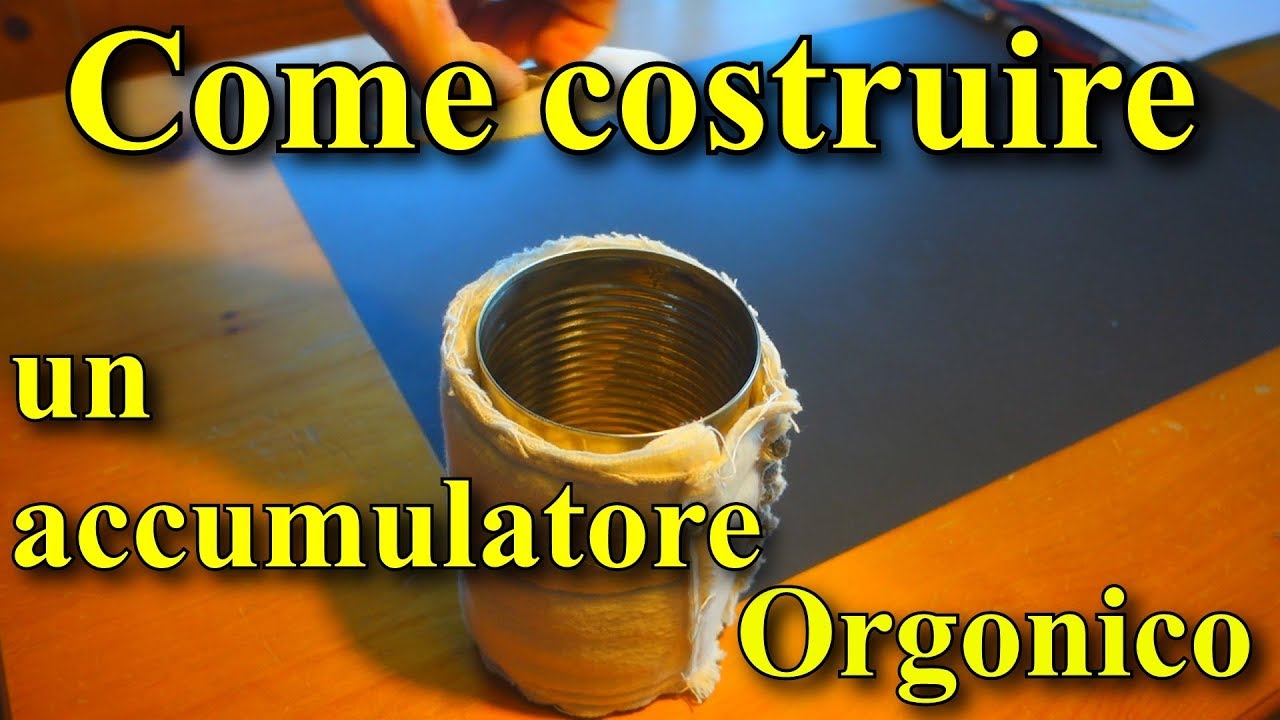 Costruzione di un piccolo accumulatore orgonico
