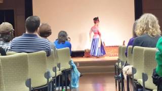 Jaipong dance at Florida State University, April 14th 2016