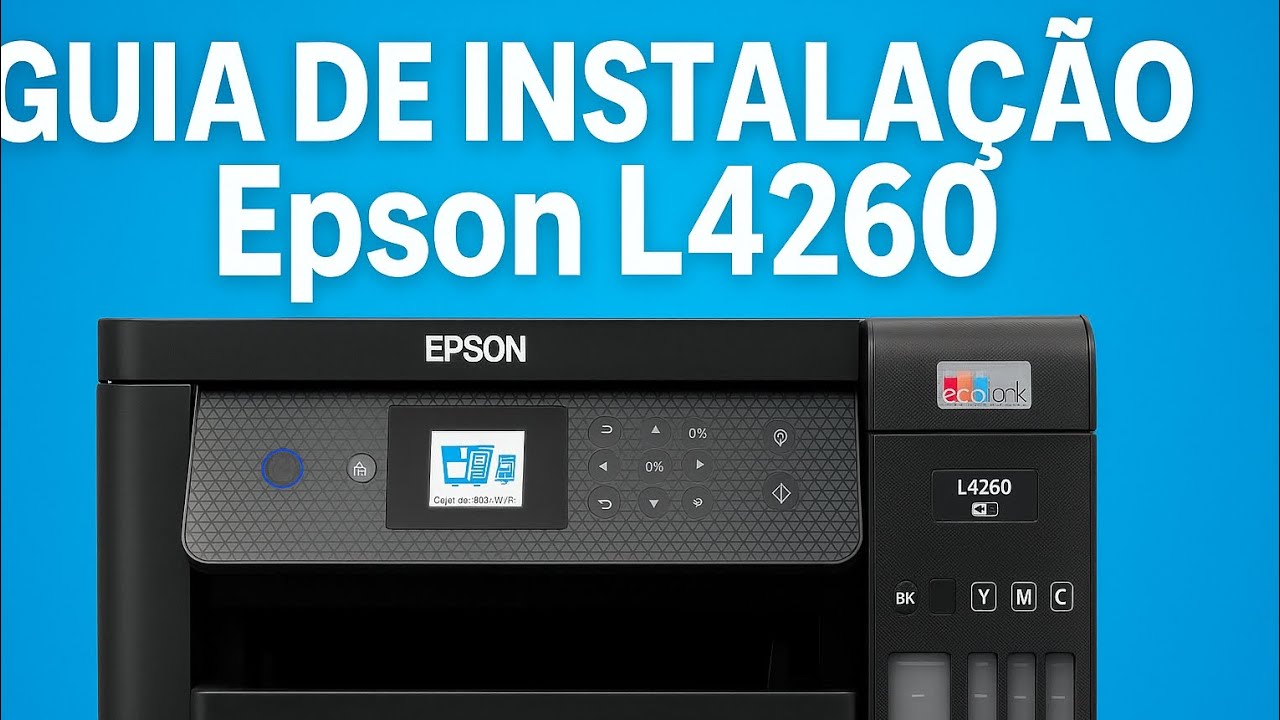 Como instalar impressora Epson L4260 no Wi-Fi | Guia Completo | 2025 ...
