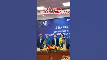 Lễ ký kết bàn giao Phòng Lab AI-IoT tại Trường ĐHCN Việt – Hung và VNPT Tech #news #tintuc  #shorts
