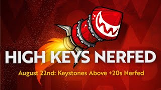 High Keys Nerfed! - Initial Reactions to Mythic+ Nerfs