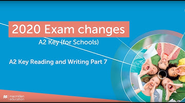 Cambridge Examiner Tips: A2 Key Reading and Writing Part 7 (details)