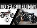 CAFE RACER BUILD, HONDA 400 FULL BUILD TIME LAPSE