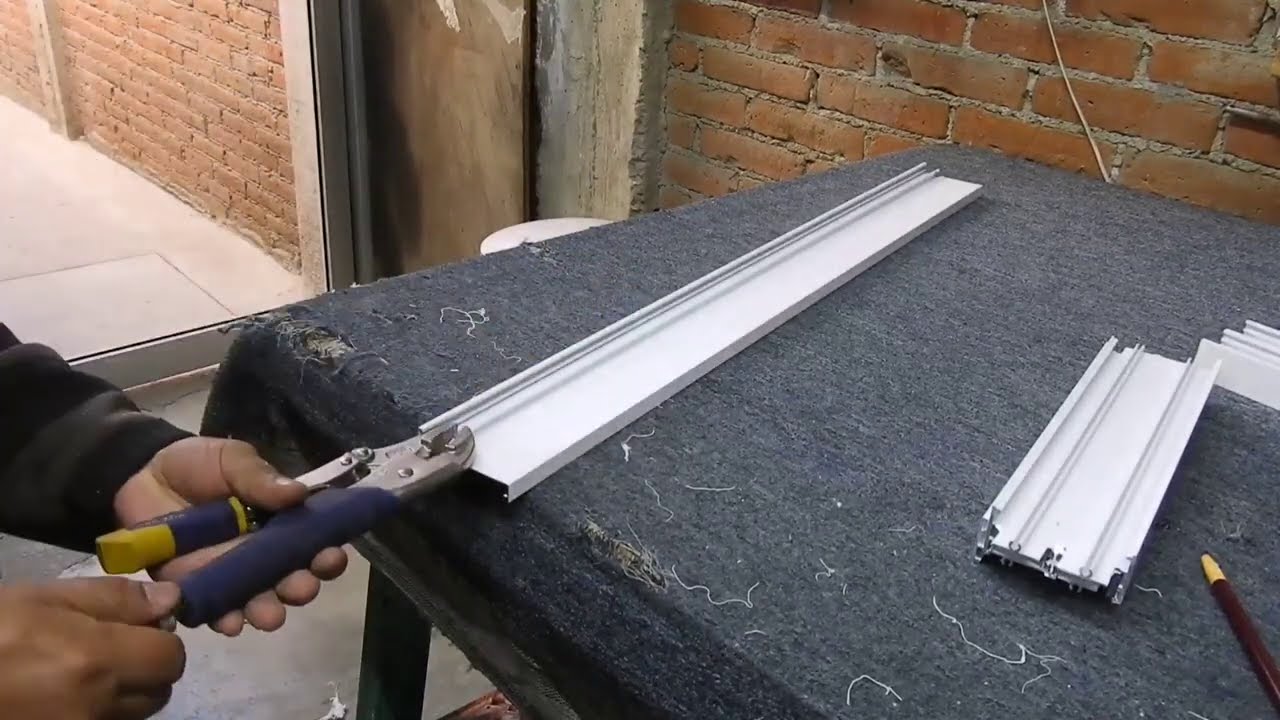 Como cortar aluminio