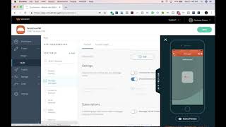 Messages Feature |  VirtualNet app Solution | www.virtualnet.agency screenshot 2