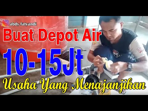 Live Biaya Untuk Membuat Mesin Air Isi Ulang RO 2000 Gpd. 