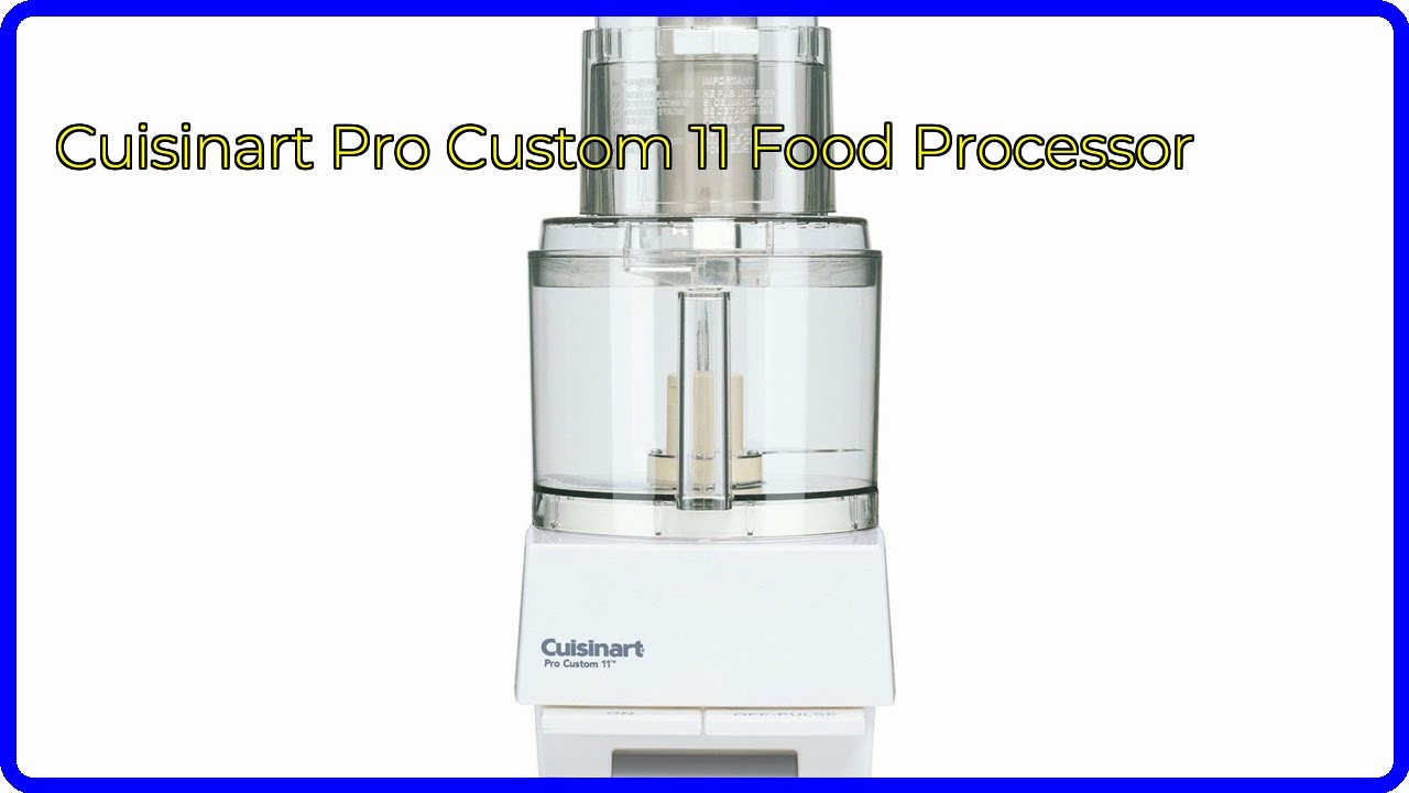 REVIEW (2025): Cuisinart Pro Custom 11 Food Processor. First Look.