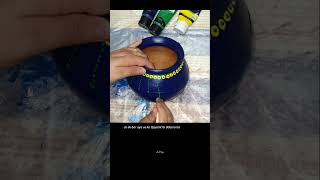 Easy pottery painting idea 💡          #edit #foryou #1000subscriber #painting #viralvideo