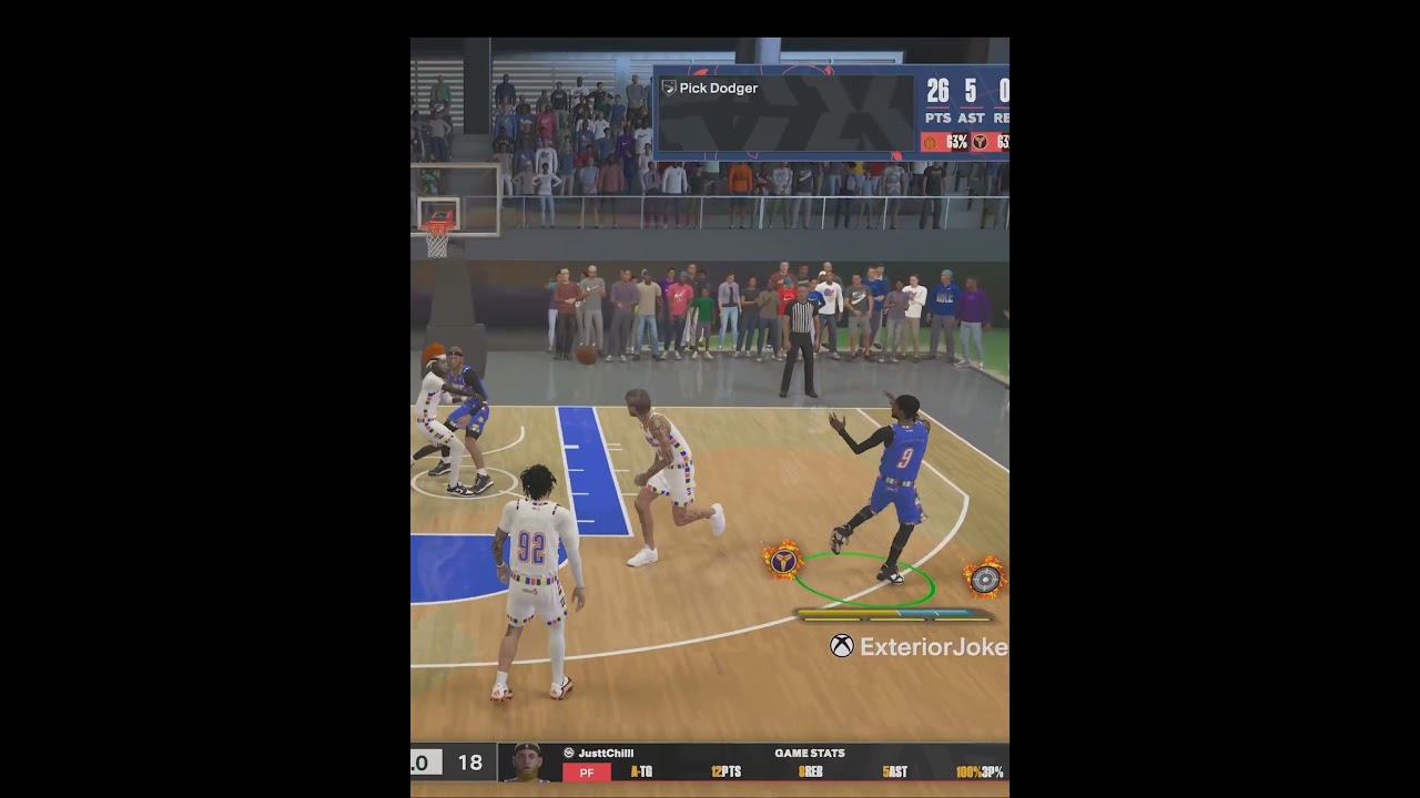 Jimmy Butler behind the back is lethal in NBA2K24! 