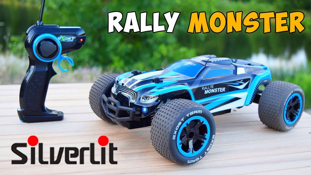 R/C машинка Silverlit Rally Monster — для игры на улице и бездорожью