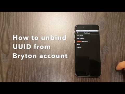 Bryton App | HOW TO Remove UUID from Bryton account