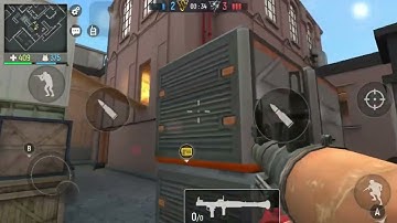 Modern ops - 1 vs 2 Bomb mode (Factory) Gameplay