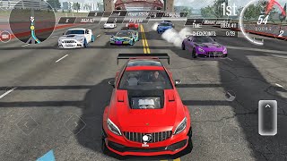 Mercedes C63 AMG - C600 Max Level Street Racing & Parkour Open World DZO Gameplay (Android, IOS) screenshot 5