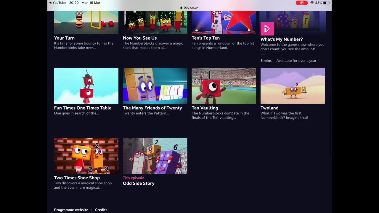 Finally the next 5 episodes of numberblocks season 7 is here youtube